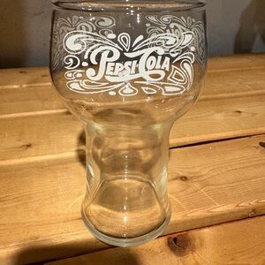 1970’s Pepsi branded drinking glass